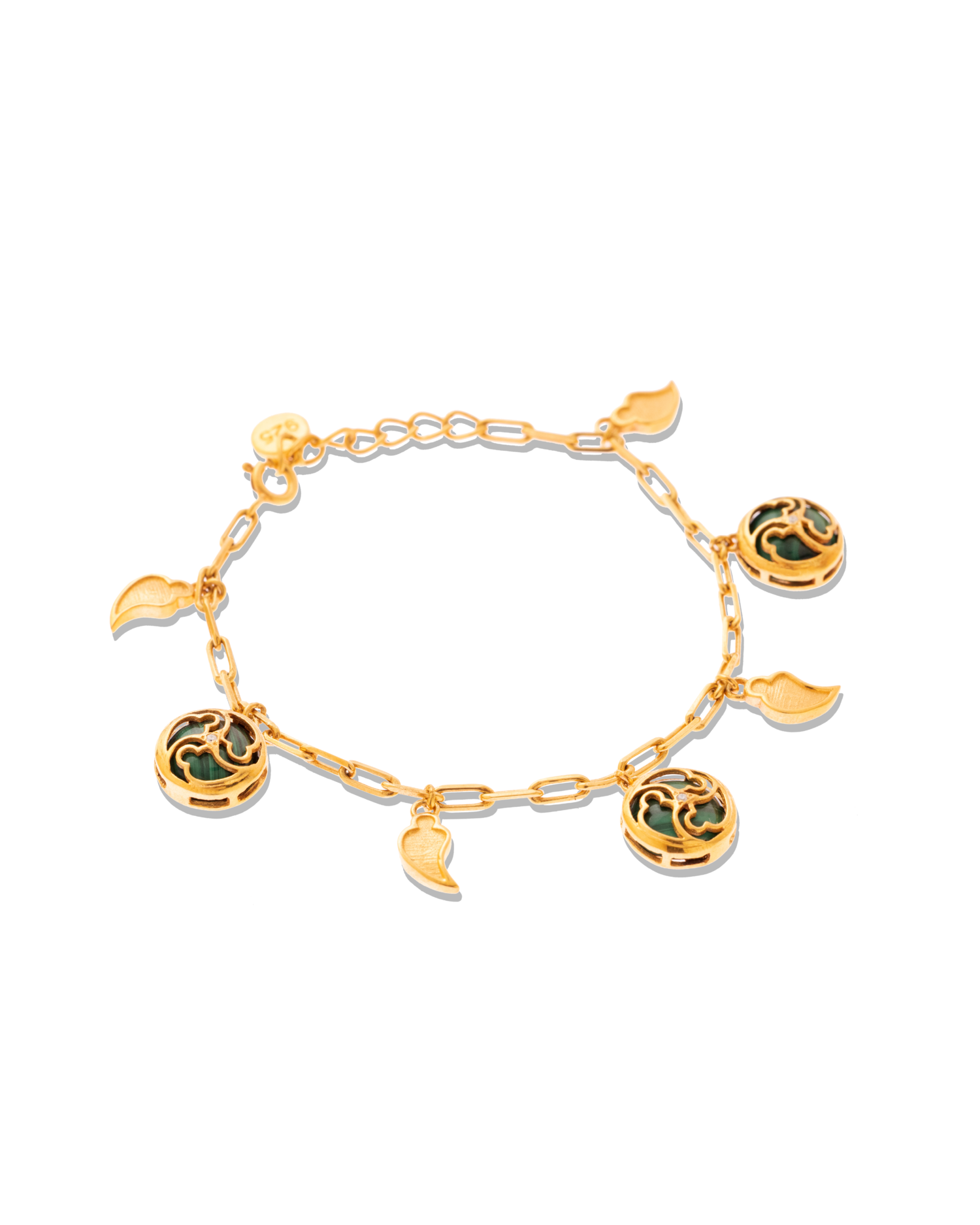 Celestia Trinity Charm Bracelet