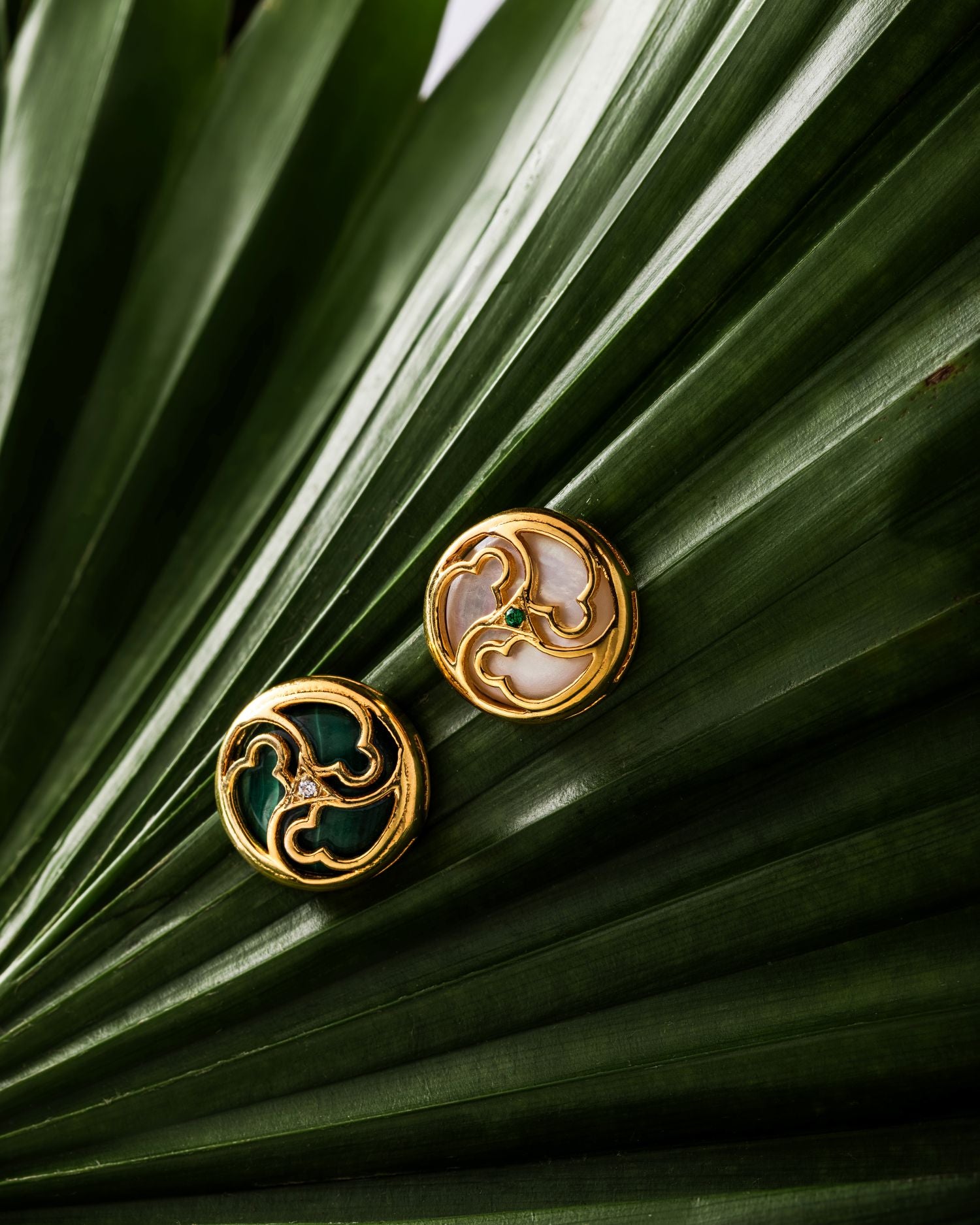 Celestia Mismatched Stud Earrings