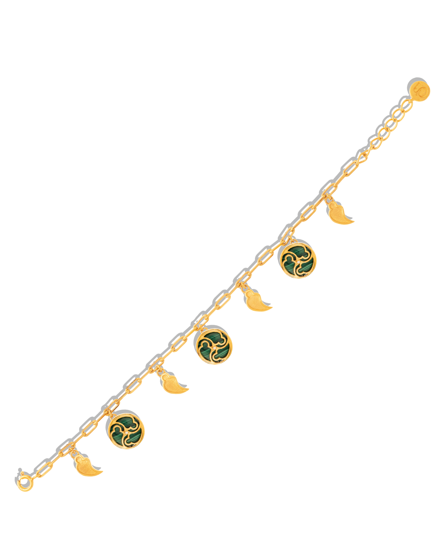 Celestia Trinity Charm Bracelet