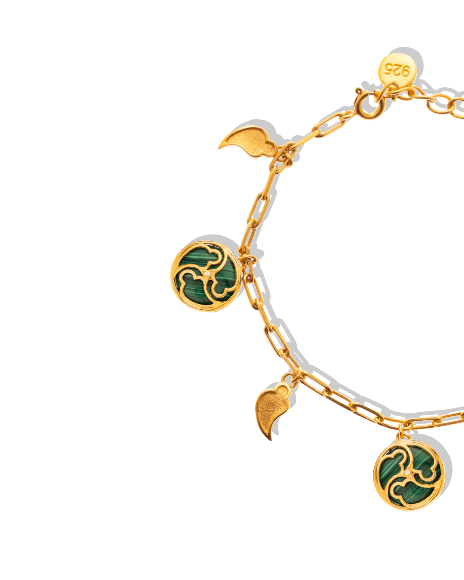 Celestia Trinity Charm Bracelet